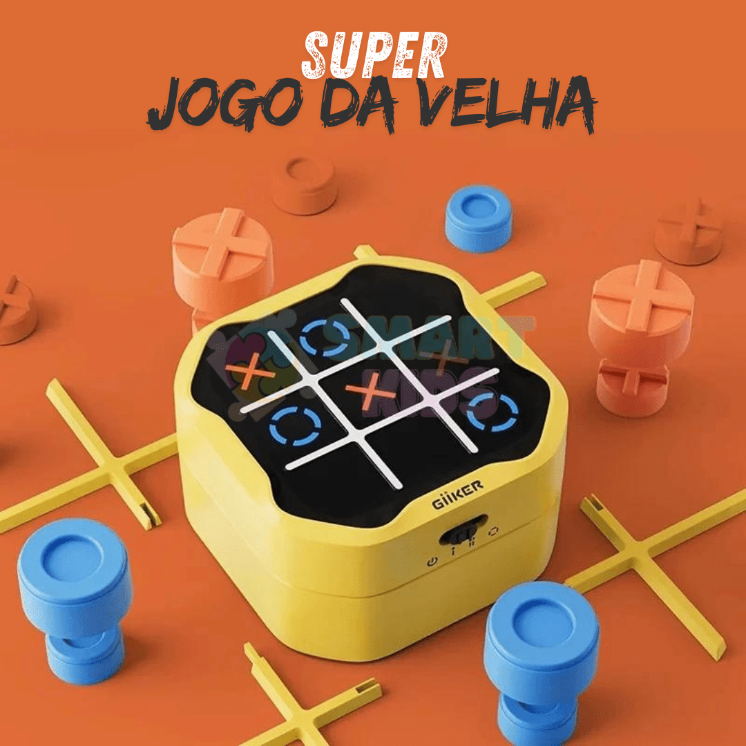 Jogo da Velha Eletrônico - Giiker Original - Brinquedo Montessori #Product_type# - Desenvolvimento infantil