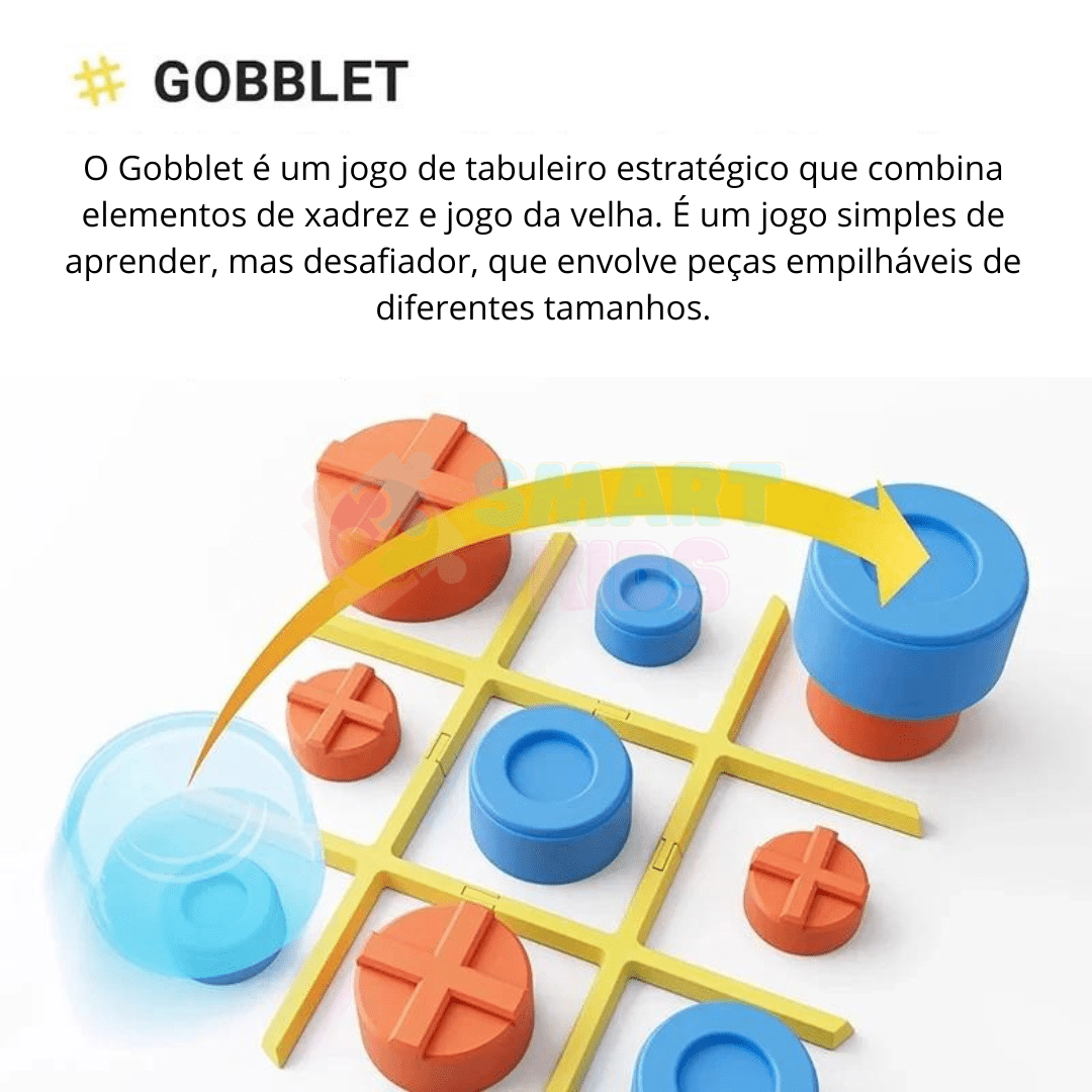 Jogo da Velha Eletrônico - Giiker Original - Brinquedo Montessori #Product_type# - Desenvolvimento infantil