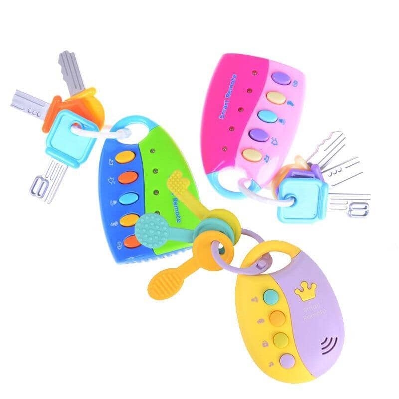 Brinquedo Chave de Carro - Musical Baby - Brinquedo Montessori #Product_type# - Desenvolvimento infantil