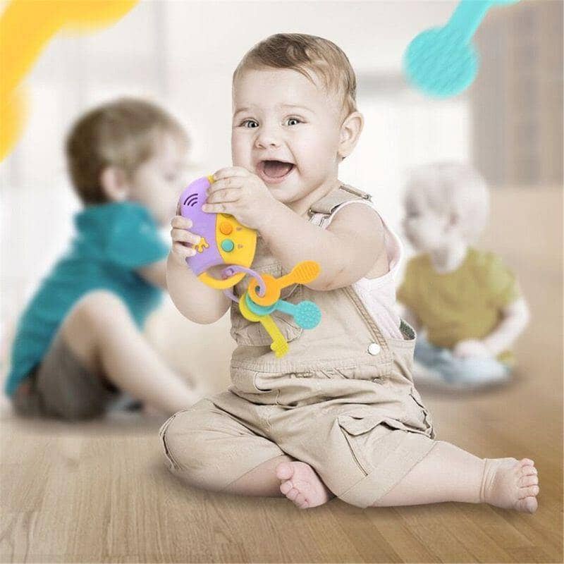 Brinquedo Chave de Carro - Musical Baby - Brinquedo Montessori #Product_type# - Desenvolvimento infantil