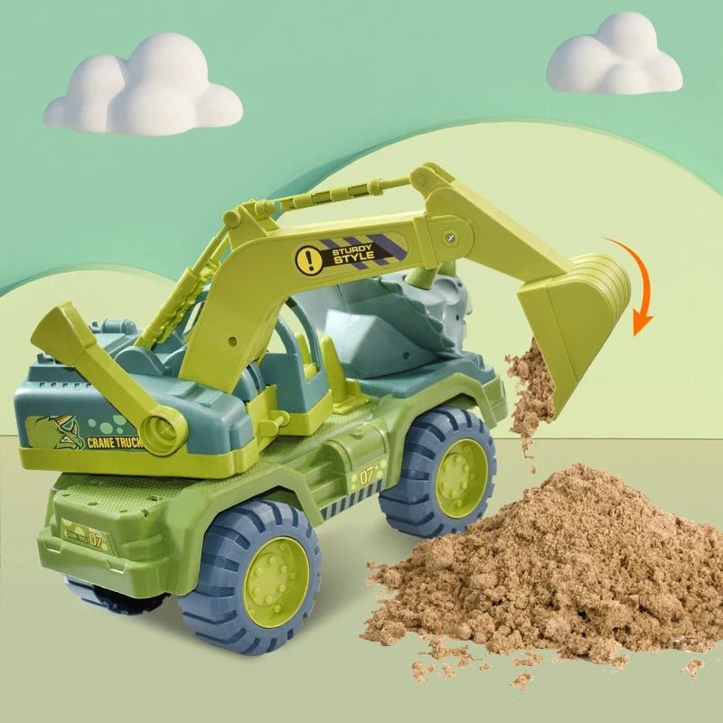 Caminhões Dinossauro Rex - Brinquedo Montessori #Product_type# - Desenvolvimento infantil