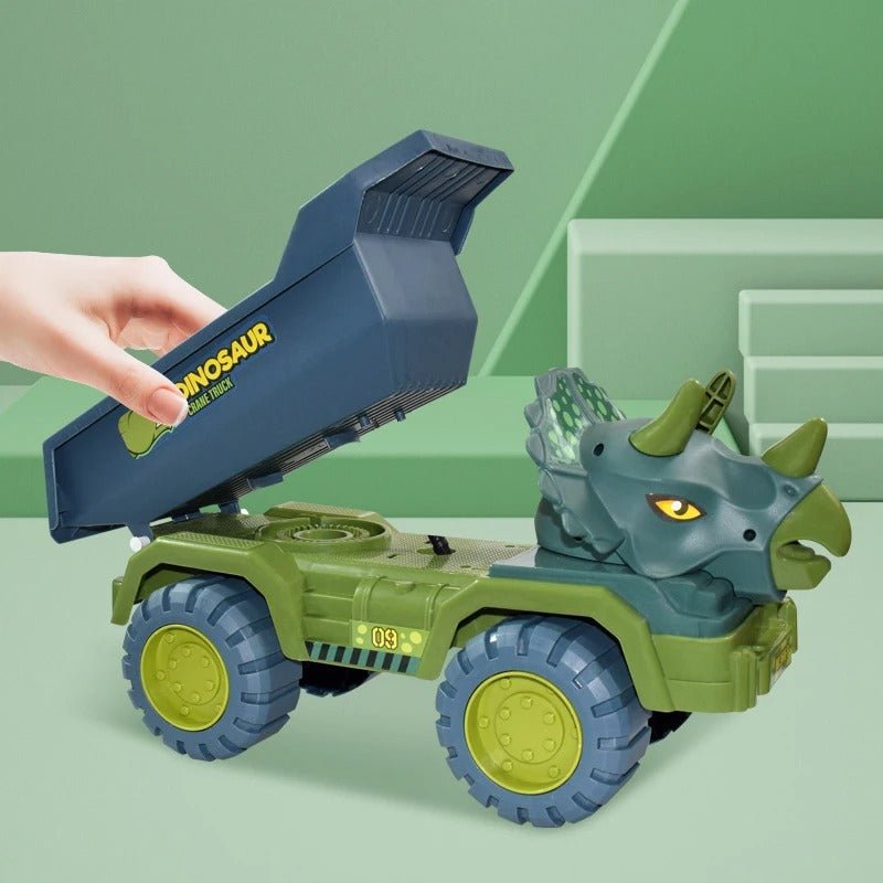 Caminhões Dinossauro Rex - Brinquedo Montessori #Product_type# - Desenvolvimento infantil