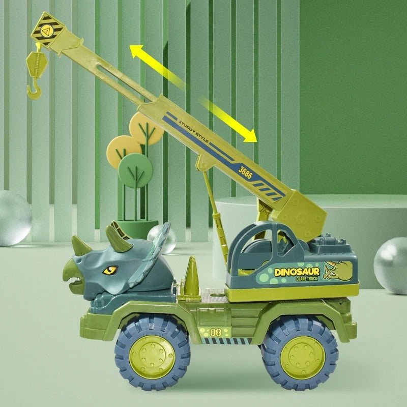Caminhões Dinossauro Rex - Brinquedo Montessori #Product_type# - Desenvolvimento infantil