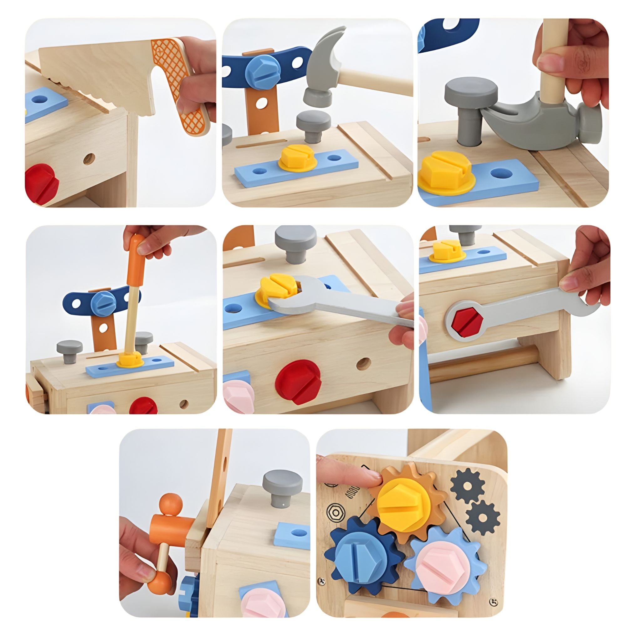 Kit Montessori de Construção - Brinquedo Montessori #Product_type# - Desenvolvimento infantil