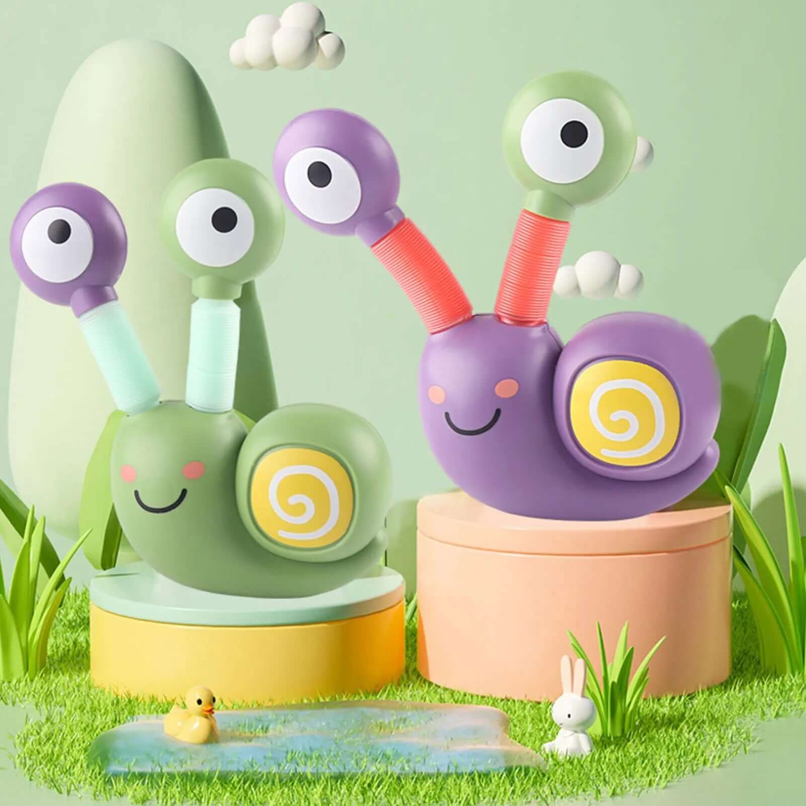 Caracol Luminoso Pop Tubes - Frete Grátis - Brinquedo Montessori #Product_type# - Desenvolvimento infantil