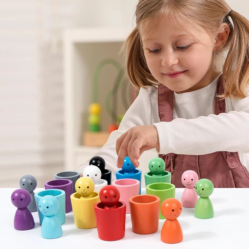 Kit Montessori em Madeira - Brinquedo Montessori #Product_type# - Desenvolvimento infantil