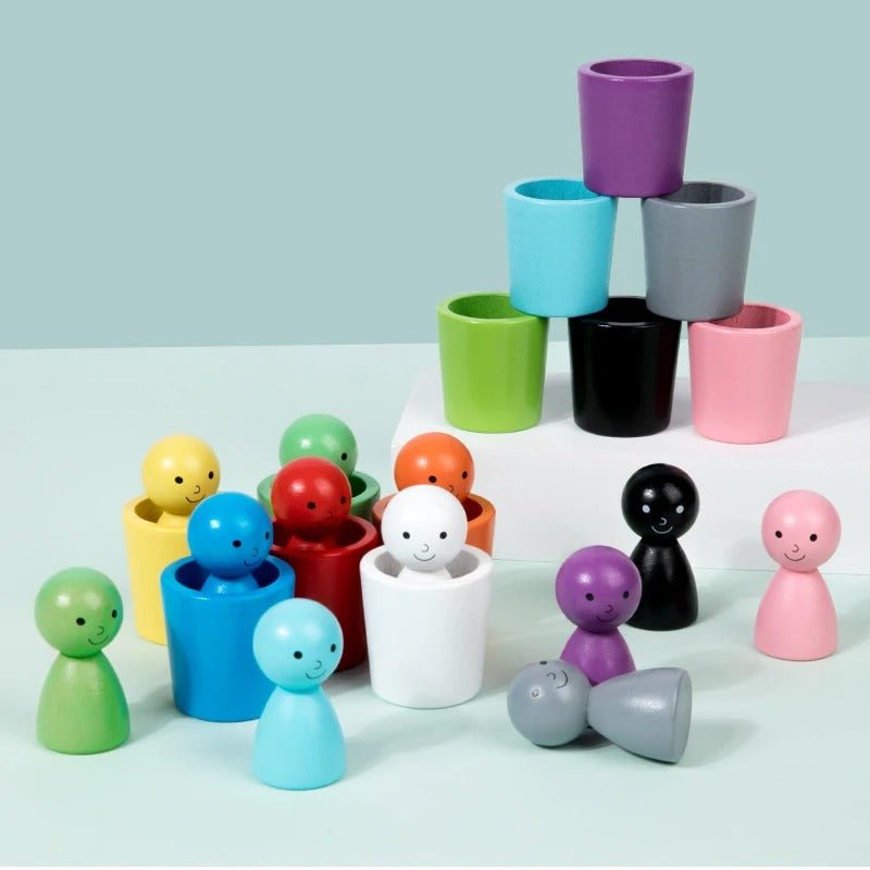 Kit Montessori em Madeira - Brinquedo Montessori #Product_type# - Desenvolvimento infantil