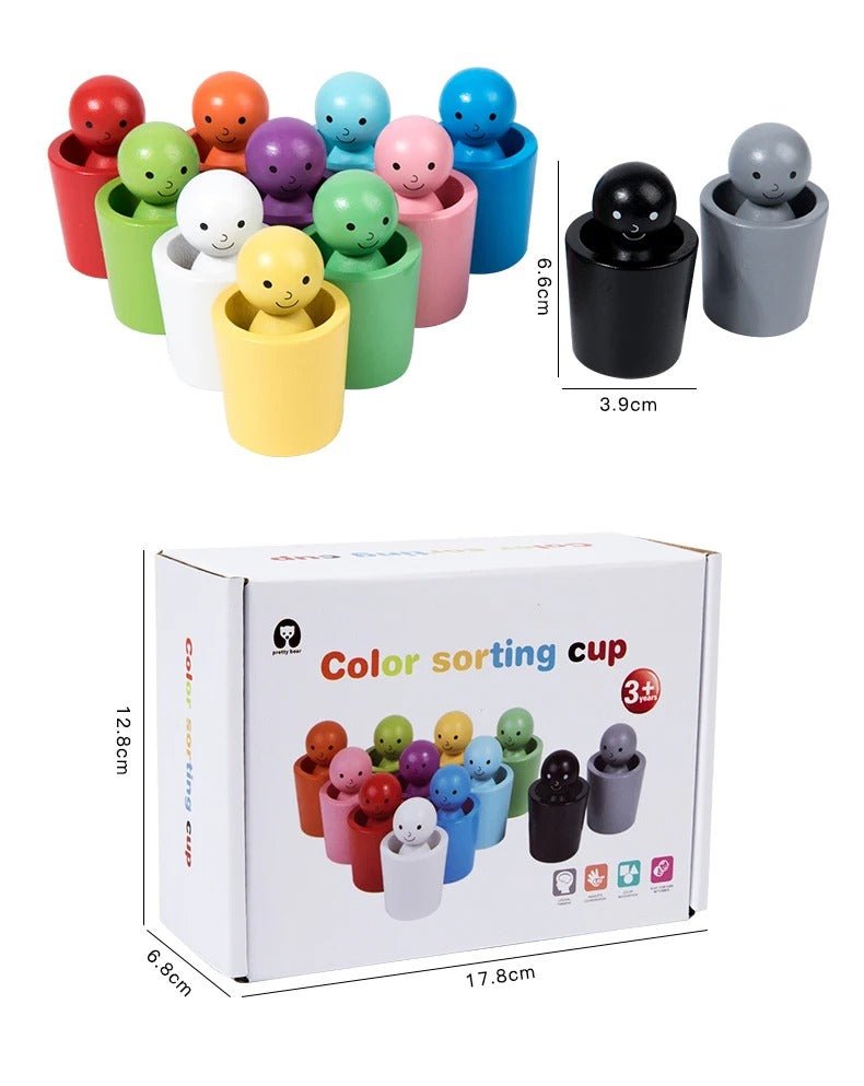 Kit Montessori em Madeira - Brinquedo Montessori #Product_type# - Desenvolvimento infantil