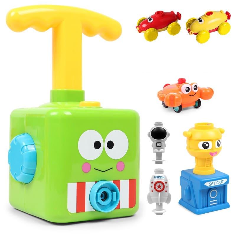 Brinquedo Lançador de Bexigas e Balões + 18 Bexigas de Brinde - Brinquedo Montessori #Product_type# - Desenvolvimento infantil