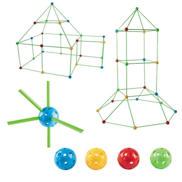 Castelo De Construção Para Crianças Alta Qualidade - Brinquedo Montessori #Product_type# - Desenvolvimento infantil