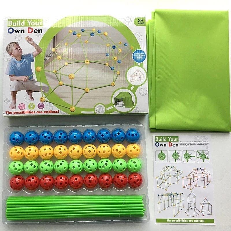 Castelo De Construção Para Crianças Alta Qualidade - Brinquedo Montessori #Product_type# - Desenvolvimento infantil