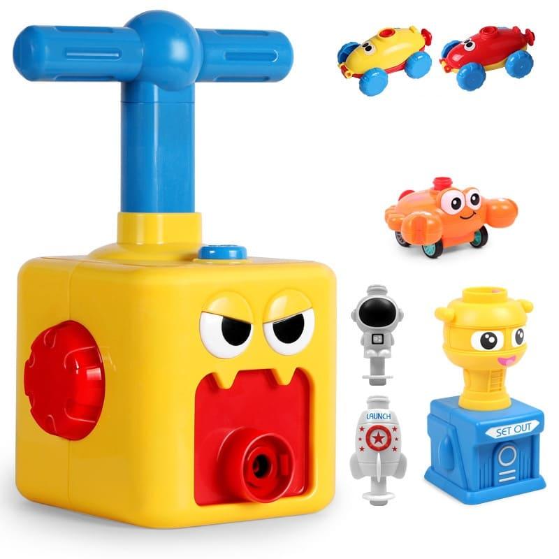 Brinquedo Lançador de Bexigas e Balões + 18 Bexigas de Brinde - Brinquedo Montessori #Product_type# - Desenvolvimento infantil