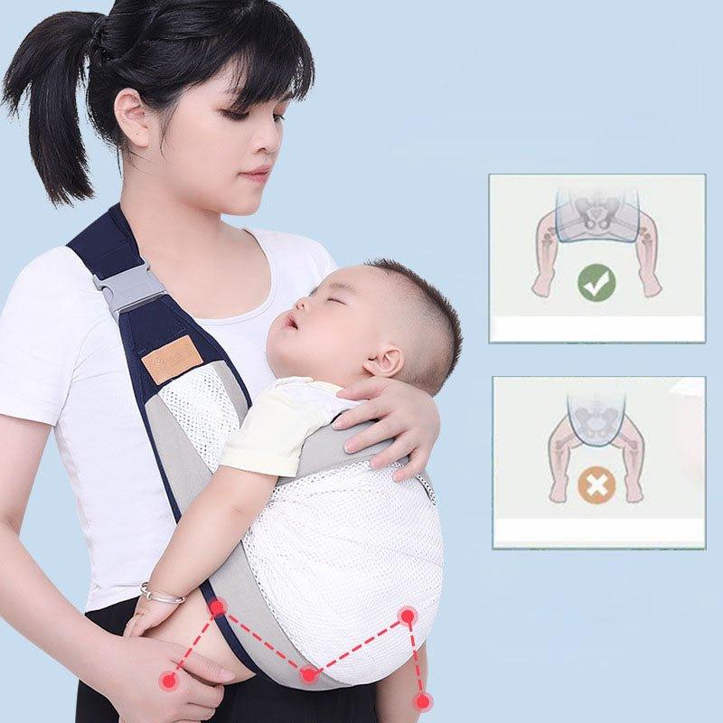 Canguru Ergonômico Sling para Bebê - Brinquedo Montessori #Product_type# - Desenvolvimento infantil