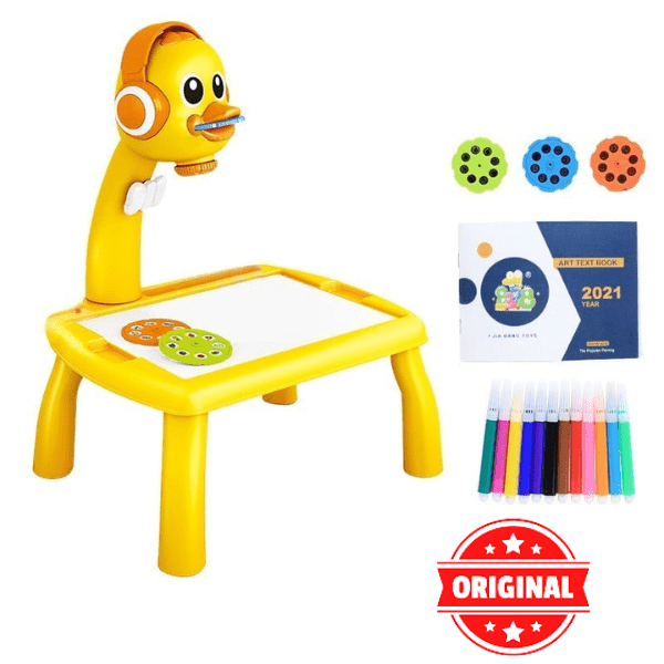 Mesa Projetora para Desenho Infantil + Brinde - Brinquedo Montessori #Product_type# - Desenvolvimento infantil