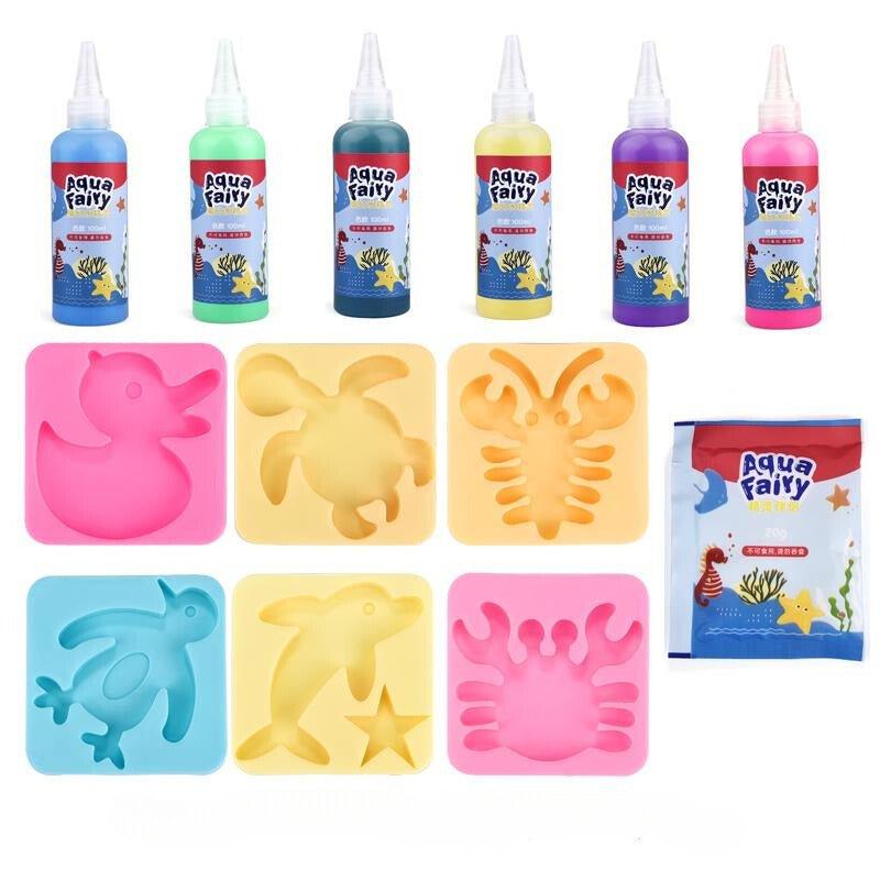 Kit Gelatina Mágica - Desenvolvimento Cognitivo - Brinquedo Montessori #Product_type# - Desenvolvimento infantil