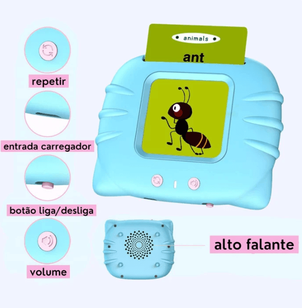 Bebê Bilingue - Brinquedo para Aprender Inglês - Brinquedo Montessori #Product_type# - Desenvolvimento infantil