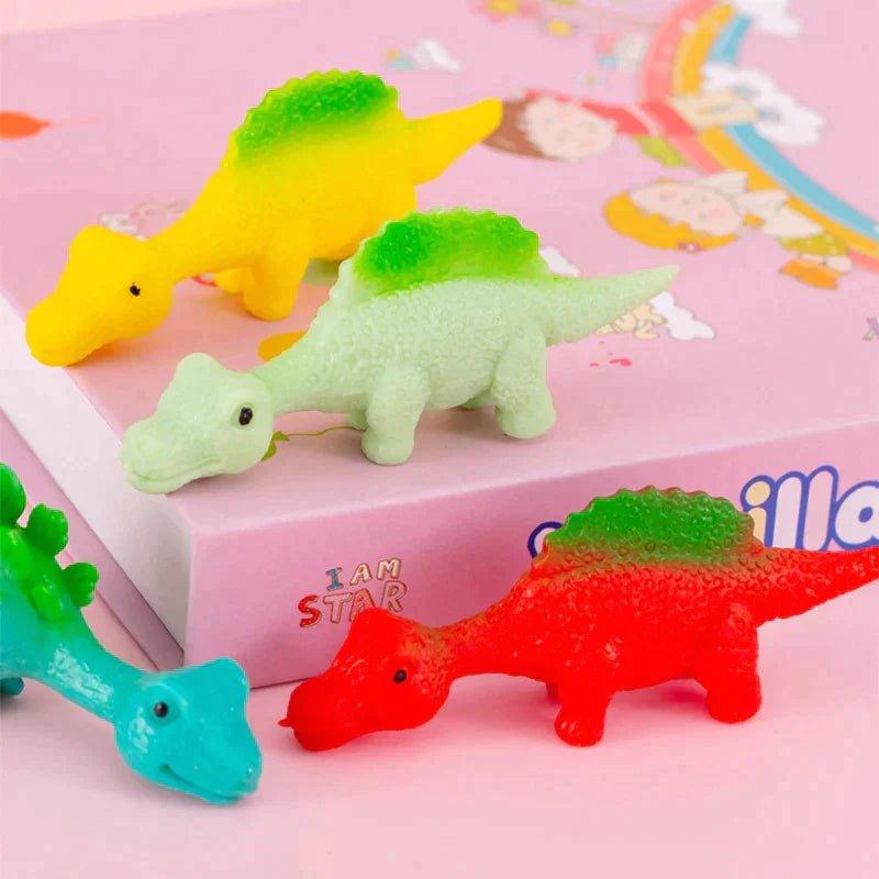Dino Estilingue - Dinossauro que Gruda na Parede - Brinquedo Montessori #Product_type# - Desenvolvimento infantil