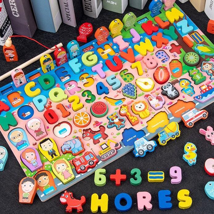 Tabuleiro para Alfabetização 7 em 1 - Brinquedo Montessori #Product_type# - Desenvolvimento infantil