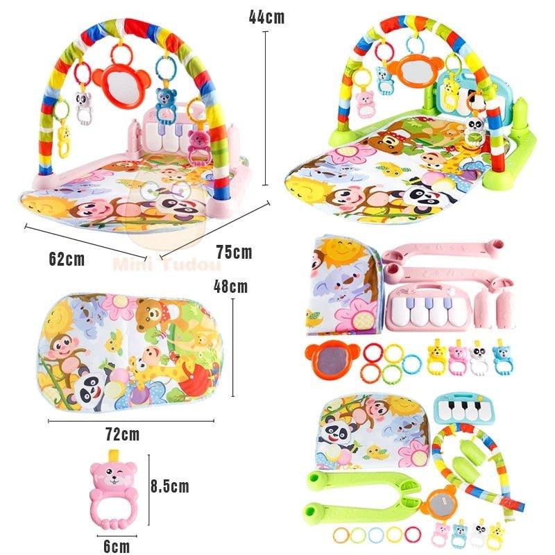 Brinquedo Tapete Interativo Musical - Brinquedo Montessori #Product_type# - Desenvolvimento infantil
