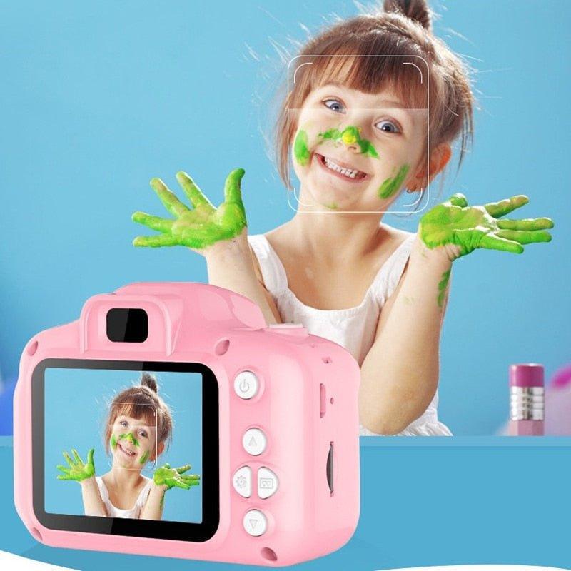 Câmera Digital Infantil PRO Resistente + Cartão 32G - Brinquedo Montessori #Product_type# - Desenvolvimento infantil