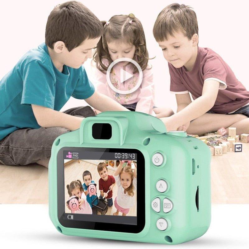 Câmera Digital Infantil PRO Resistente + Cartão 32G - Brinquedo Montessori #Product_type# - Desenvolvimento infantil