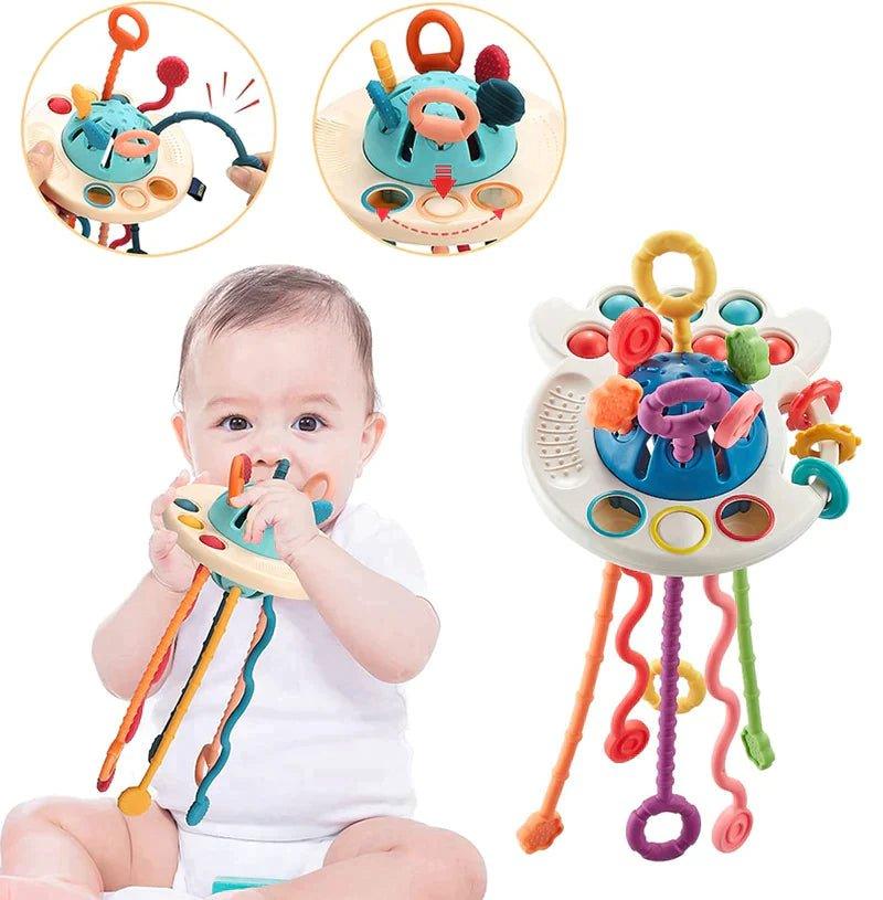 Puxador Educacional Montessori - Brinquedo Montessori #Product_type# - Desenvolvimento infantil
