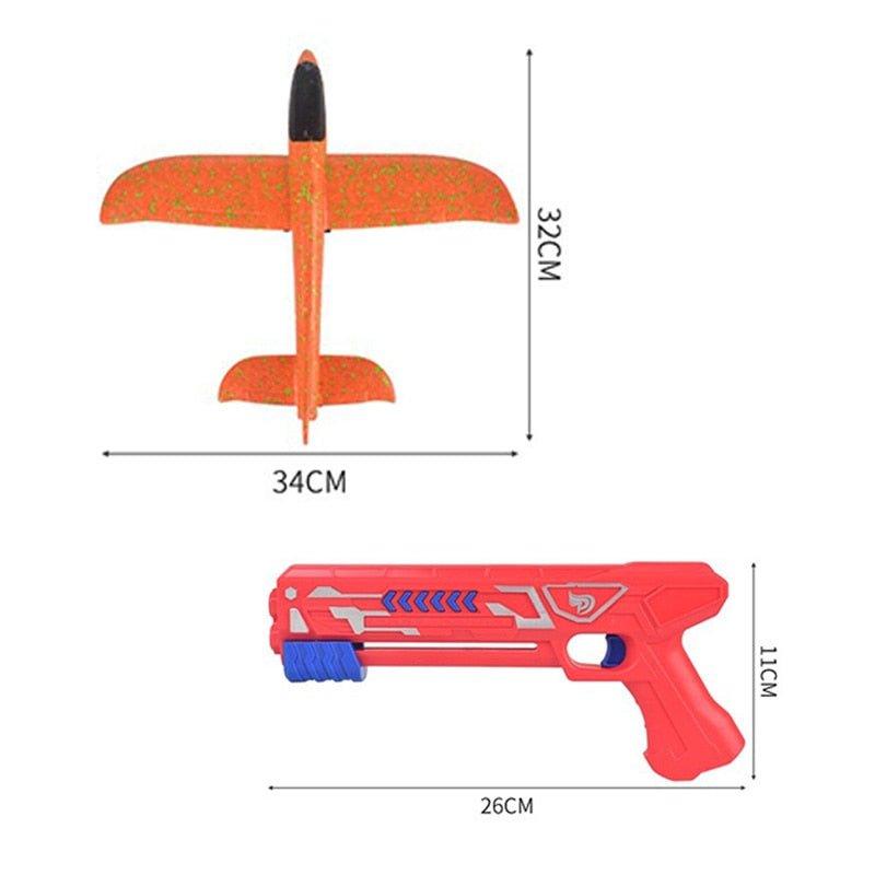 Brinquedo Lançador + Avião - Brinquedo Montessori #Product_type# - Desenvolvimento infantil