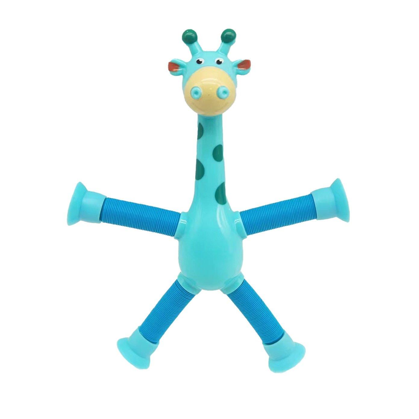 Brinquedo Girafa Estica - Kit com 4 - Smart Mini