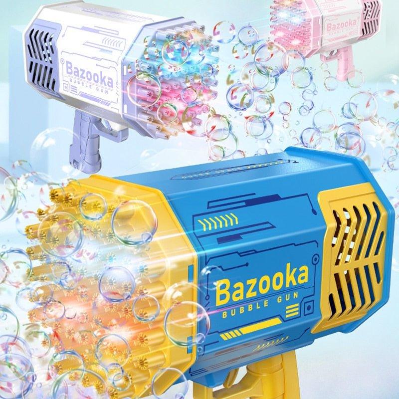 Lançador de Bolhas de Sabão em Pó Bazooka™ - Brinquedo Montessori #Product_type# - Desenvolvimento infantil