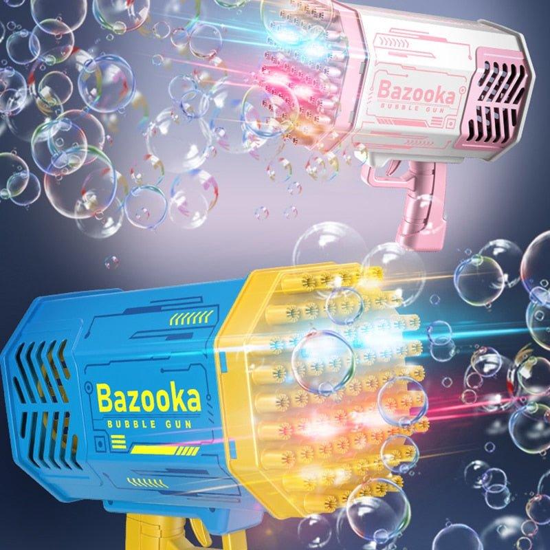 Lançador de Bolhas de Sabão em Pó Bazooka™ - Brinquedo Montessori #Product_type# - Desenvolvimento infantil