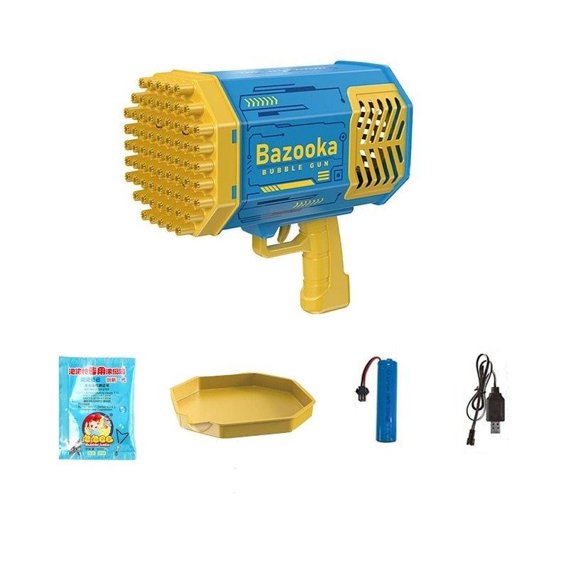 Lançador de Bolhas de Sabão em Pó Bazooka™ - Brinquedo Montessori #Product_type# - Desenvolvimento infantil