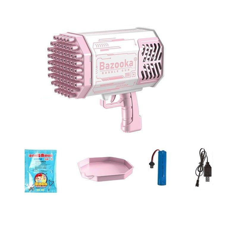 Lançador de Bolhas de Sabão em Pó Bazooka™ - Brinquedo Montessori #Product_type# - Desenvolvimento infantil