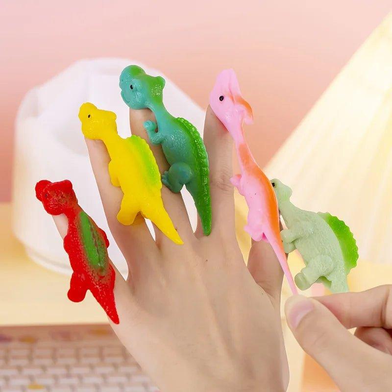 Dino Estilingue - Dinossauro que Gruda na Parede - Brinquedo Montessori #Product_type# - Desenvolvimento infantil