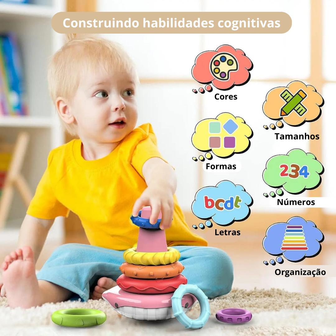 Brinquedos Empilháveis para Bebês