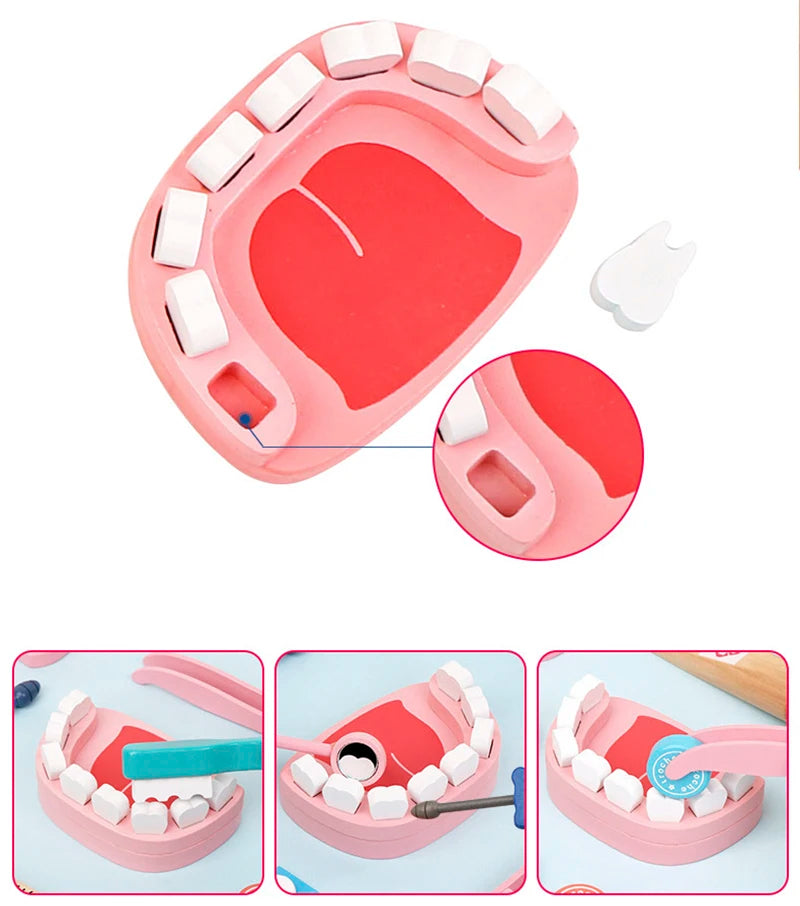 Kit Dentista Infantil - Montessori
