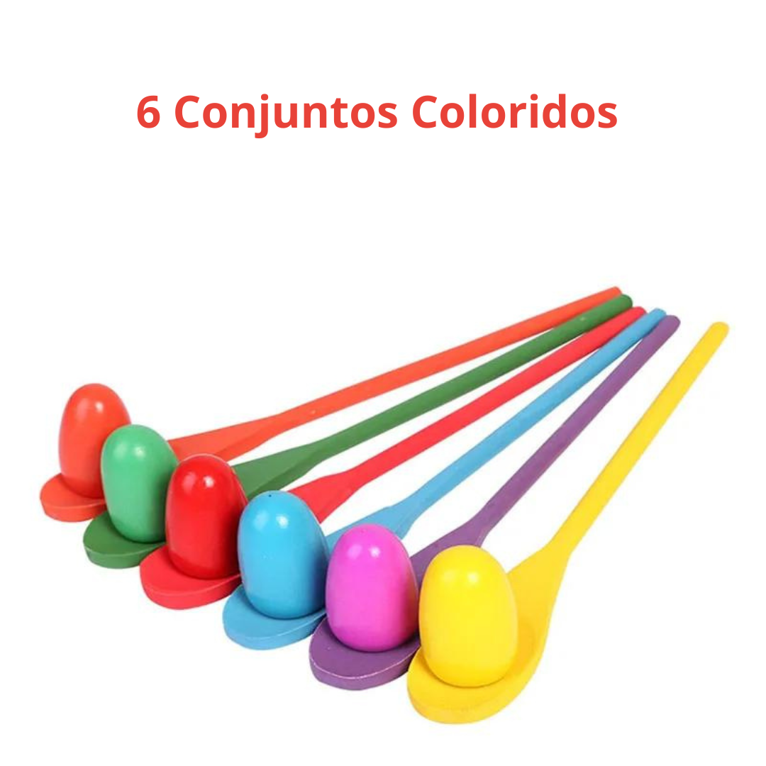 Conjunto de 6 Colheres de Equilíbrio