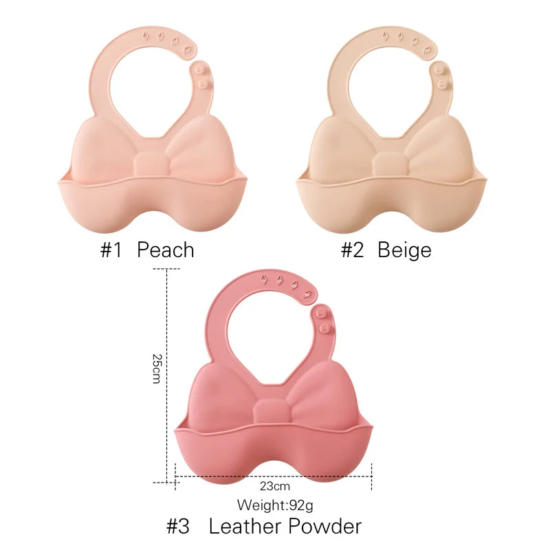 Babador de Silicone Laço