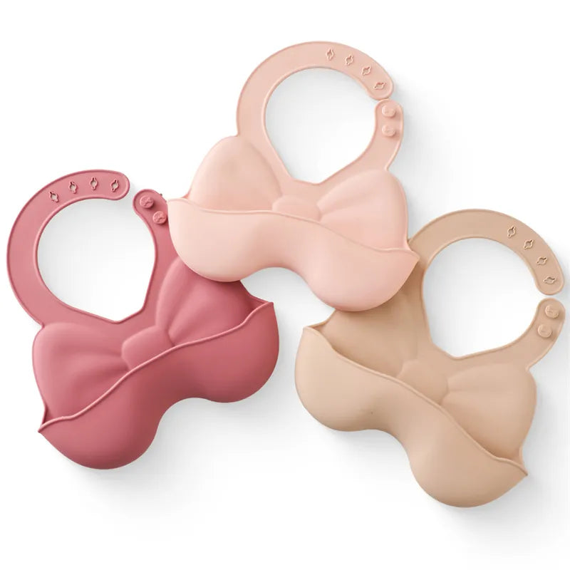 Babador de Silicone Laço