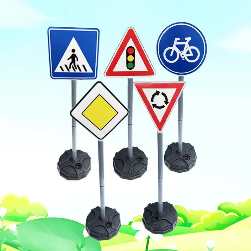 Kit Placa de Trânsito Infantil