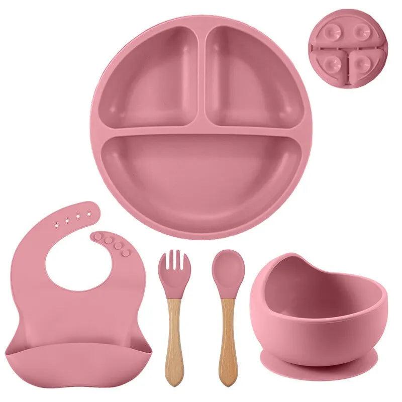 Kit Alimentação Infantil 5 peças - Frete Grátis - Smart Kids 