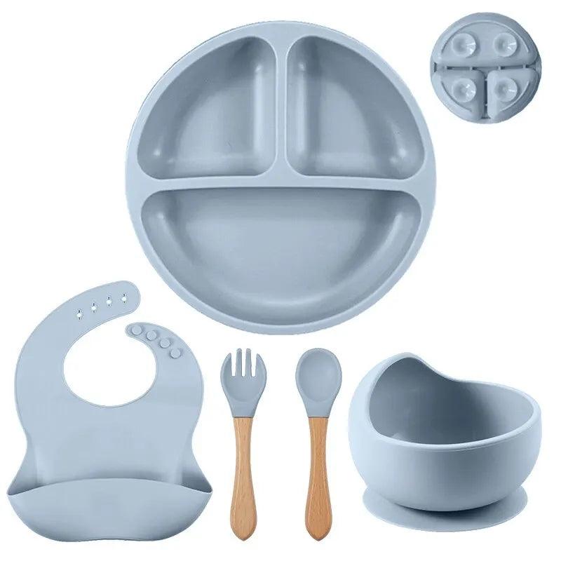 Kit Alimentação Infantil 5 peças - Frete Grátis - Smart Kids 