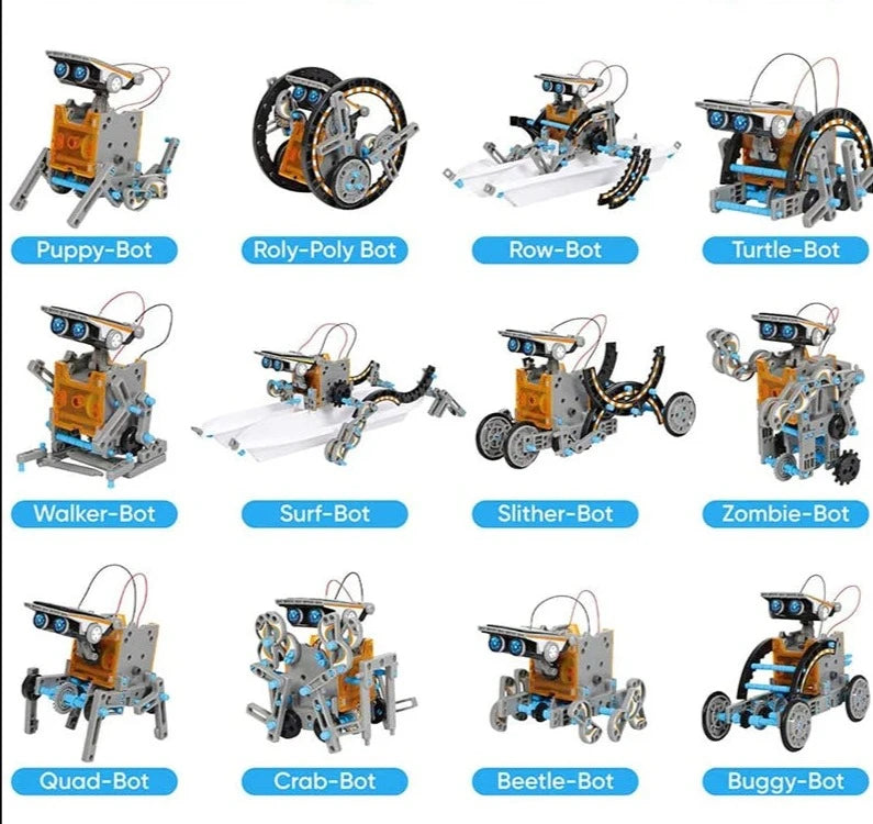 Robótica Solar 12 em 1