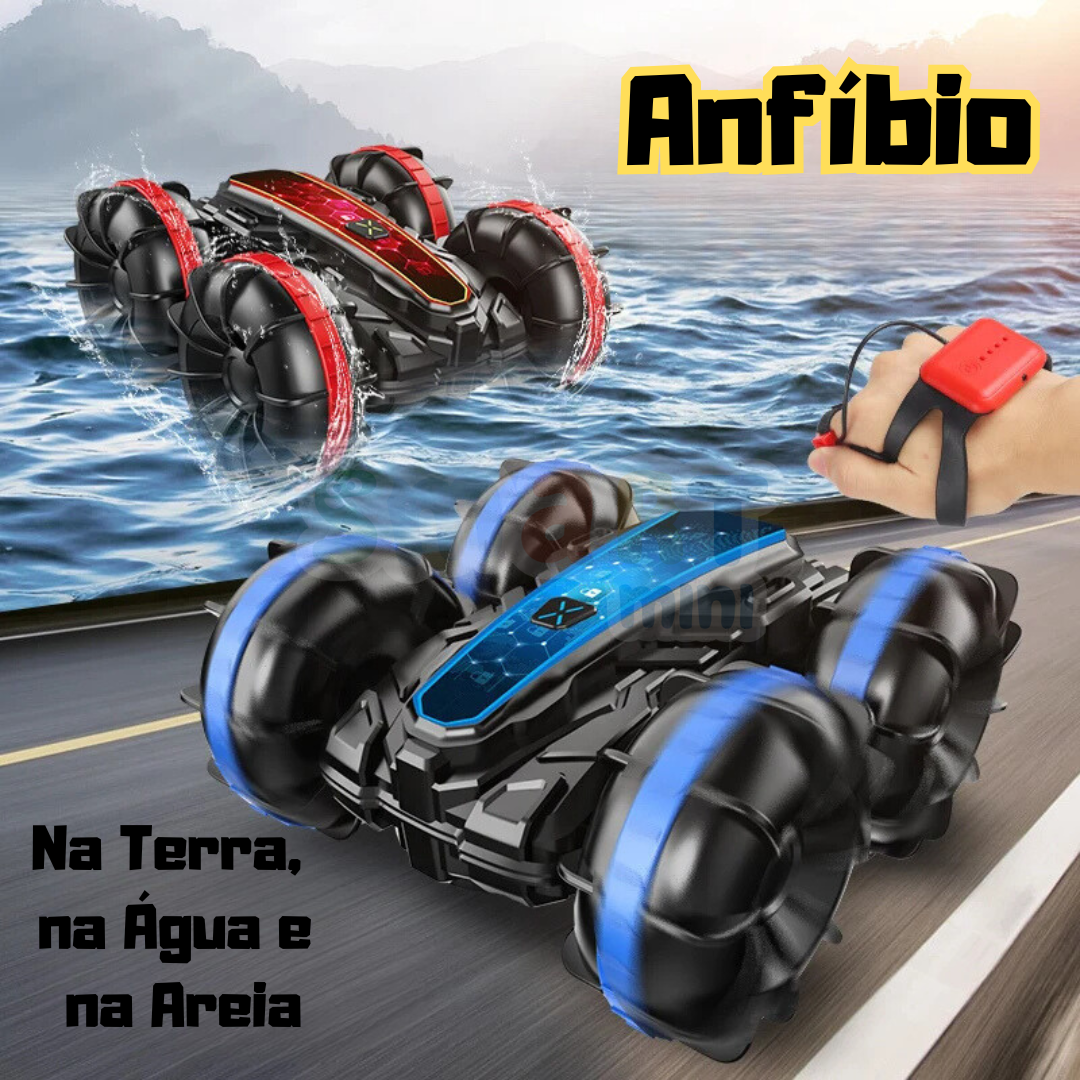 Carro de Controle Remoto Anfíbio