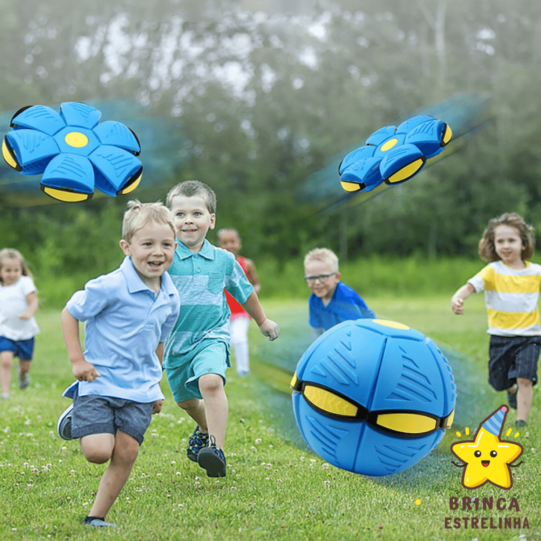 Fun Disc Ball: Jogue um disco e pegue uma bola - Smart Kids