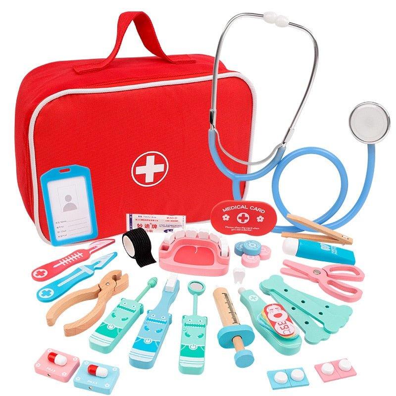 Kit Médico Infantil - Brinquedo Montessori - Smart Kids