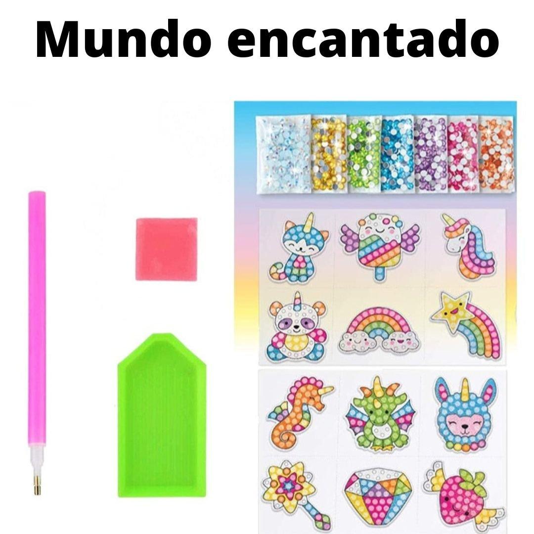 Kit Pintura Infantil de Diamante 5D - Adesivos - Smart Kids