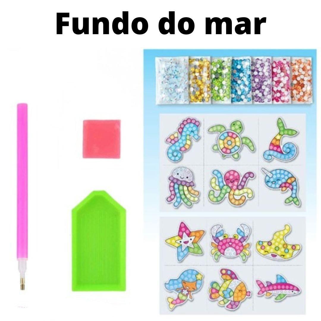 Kit Pintura Infantil de Diamante 5D - Adesivos - Smart Kids